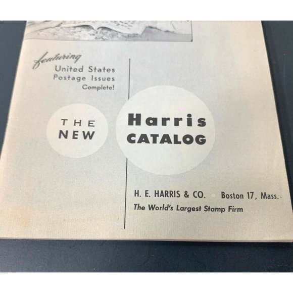 1956 Harris Catalog Postage Stamps 2nd Edition Collectors Guide United States - Picture 6 of 7